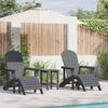vidaXL Cadeira de Jardim 2 pcs Cinzento-claro 83 x 74 x 92 cm