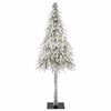 vidaXL &Aacute;rvore de Natal com 150 LEDs com suporte Branco 120 cm PE e A&ccedil;o