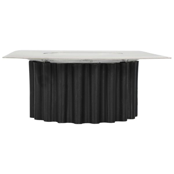 Kit luminária solar para superfície 6 Pcs Quadradas