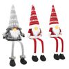 vidaXL Conjunto de gnomos de Natal sentados com LED 3 unid.