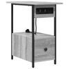 vidaXL Arm&aacute;rio de Cabeceira Cinza Sonoma 60 x 30 x 61 cm