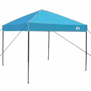 vidaXL Tenda de Toldo Manual Azul 243 x 243 x 251 cm tecido