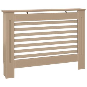 vidaXL Cobertura de radiador 112x19x81,5 cm MDF