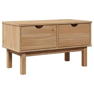 vidaXL Banco de entrada OTTA 80x40x45 cm pinho maci&ccedil;o
