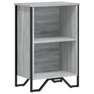 vidaXL Estante 50x31x74,5 cm derivados de madeira cinzento sonoma