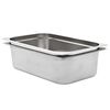 vidaXL Recipientes gastronorm 2 pcs GN 1/1 150 mm a&ccedil;o inoxid&aacute;vel