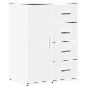vidaXL Aparador 59x39x80 cm derivados de madeira branco