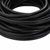 vidaXL Corda de Couro Preto &Oslash;5 mm x 10 m Couro