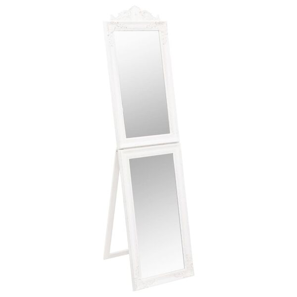 vidaXL Espelho de pé 50x200 cm branco