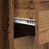 vidaXL Aparadores com gaveta 2 pcs Madeira Antiga 60 x 30 x 70 cm