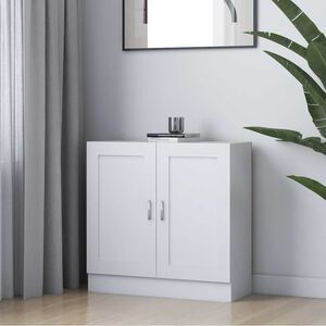 vidaXL Estante 82,5x30,5x80 cm derivados de madeira branco