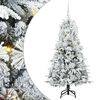 vidaXL &Aacute;rvore de Natal Articulada Artificial Branco 150 cm PE e PVC