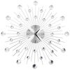 vidaXL Rel&oacute;gio de parede com movimento quartzo design moderno 50 cm