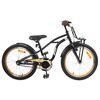 vidaXL Bicicleta Infantil 22 Polegadas para 7-12 anos Preto