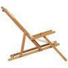 vidaXL Cadeira de praia dobr&aacute;vel madeira eucalipto maci&ccedil;a/tecido bege