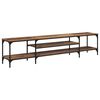 vidaXL Gabinete para TV Madeira Antiga 201 x 35 x 45 cm