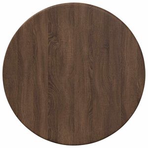 vidaXL Tampo de Mesa &Oslash; 30 x 1,5 cm Redondo Derivados de Madeira