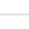 vidaXL Cerca de malha de arame com flange 1,6x25 m antracite