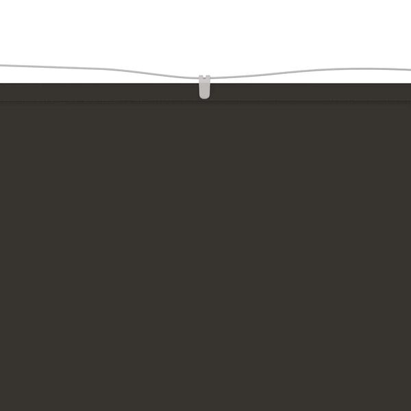 vidaXL Toldo vertical 140x600 cm tecido oxford antracite