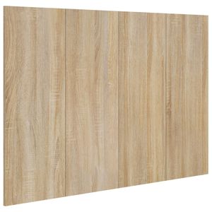vidaXL Cabeceira cama 120x1,5x80 cm derivados madeira carvalho sonoma