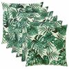 vidaXL Capa almofada 6 pcs HEERLEN Padr&atilde;o de Folhas 65 x 65 cm