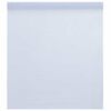 vidaXL Window Film Ajust&aacute;vel Branco Fosco 23.6 x 787.4 in PVC