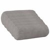 vidaXL Capa almofada 6 pcs HEERLEN Cinzento-claro &Oslash; 15 x 40 cm cord&atilde;o