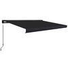 vidaXL Toldo manual com caixa 350x250 cm antracite