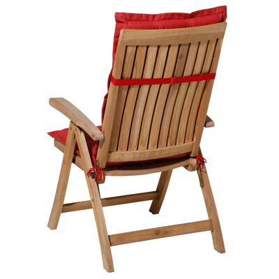 Madison Almofadão cadeira encosto alto Panama 123x50cm vermelho tijolo