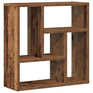 vidaXL Prateleira parede 45x16x45 cm derivados madeira madeira velha