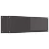 vidaXL Painel de cozinha 2 unid. Cinza Escuro 120 x 40 cm