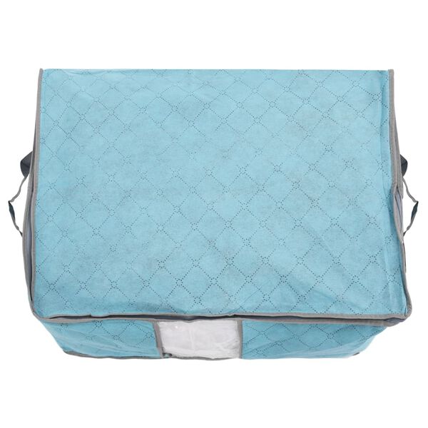 vidaXL Saco arruma&ccedil;&atilde;o edred&atilde;o dobr&aacute;vel 60x42x36 cm