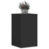 vidaXL Suportes p/ plantas 2 pcs 30x30x50 cm derivados madeira preto