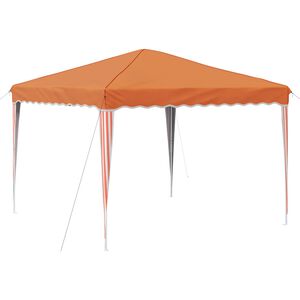 vidaXL Tenda de Festa Pop-up 288 x 288 x 245 cm Laranja Tecido Oxford