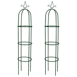 vidaXL Arco de jardim torre, 2 pcs