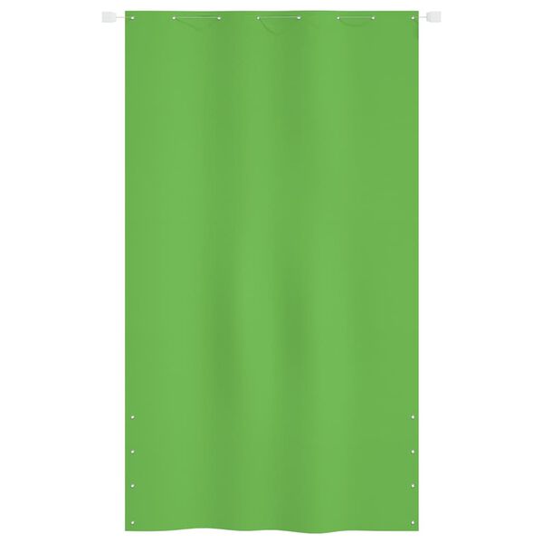 vidaXL Tela de varanda 140x240 cm tecido oxford verde-claro