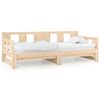vidaXL Estrutura sof&aacute;-cama de puxar 2x(90x200) cm madeira pinho maci&ccedil;o