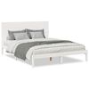 vidaXL Cama extra longa sem colch&atilde;o 140x210 cm madeira maci&ccedil;a