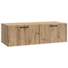 vidaXL Gabinete de TV de Parede 98 x 41 x 30 cm Carvalho Arttisan