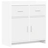 vidaXL Buffet Branco 75 x 36 x 80 cm Derivados de Madeira