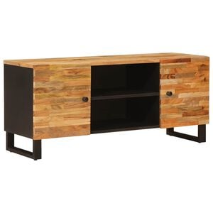 vidaXL Gabinete para TV com armazenamento Castanho 105 x 33 x 46 cm