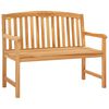 vidaXL Banco Rosa Esculpido &agrave; M&atilde;o 114 x 60,5 x 95 cm Natural