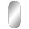 House Nordic Espelho oval Daisy preto
