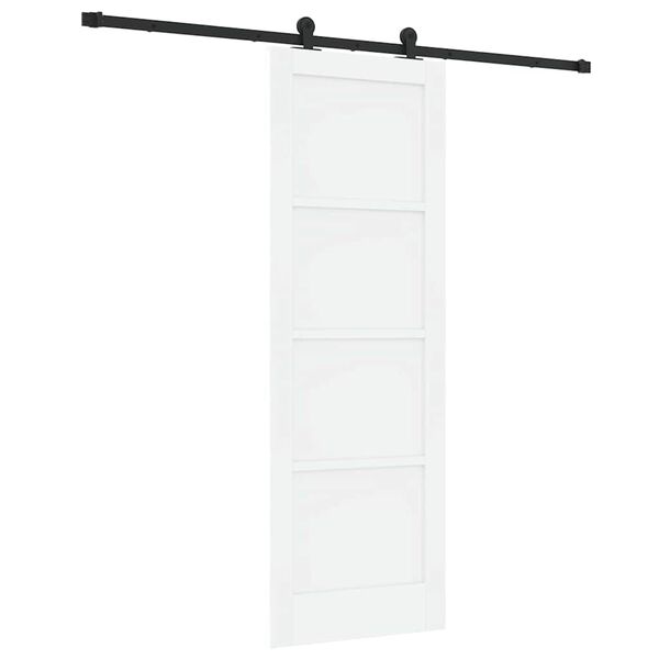 vidaXL Porta Deslizante ORKDAL Branco 73,5 x 211 cm