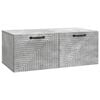 vidaXL Gabinete de TV de Parede Cinzento Cimento 78,5 x 41 x 30 cm