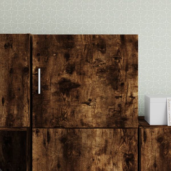 vidaXL Arm&aacute;rio parede 45x42,5x40 cm derivados madeira carvalho fumado