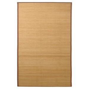 vidaXL Tapete de bambu 100x160 cm castanho