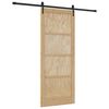 vidaXL Porta Deslizante ORKDAL Natural 86 x 211 cm
