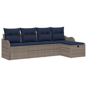 vidaXL Conjunto de Sof&aacute; de Jardim 5 unid. 4-N&uacute;mero de lugares