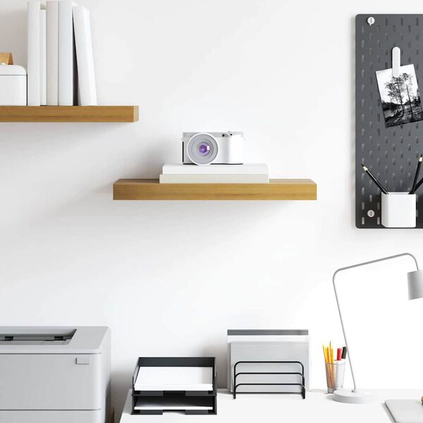 vidaXL Prateleira de Parede Castanho 50 x 23 x 4 cm Madeira processada